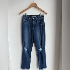 Joe's Jeans Blue Straight Leg Denim Womens Size 25